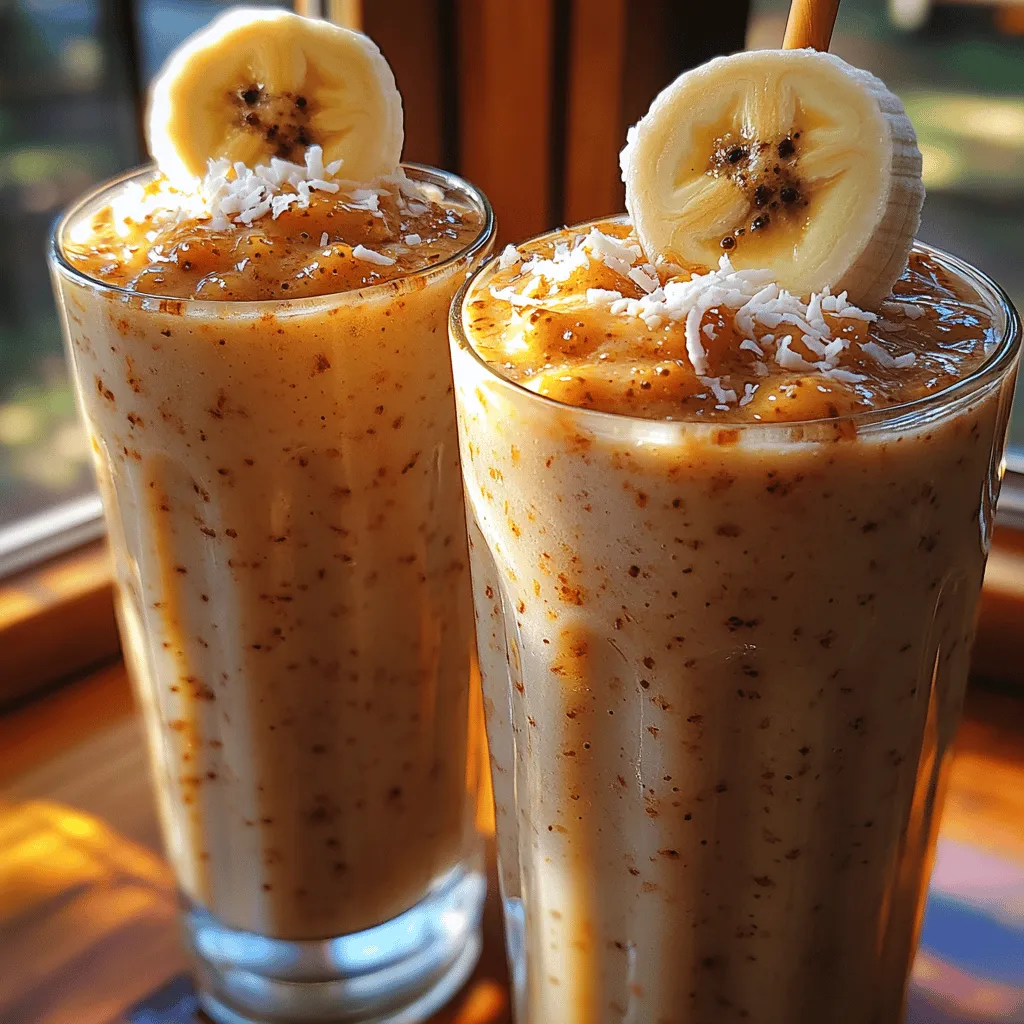 Um einen perfekten Kokos-Milchshake zuzubereiten, benötigen Sie die folgenden Zutaten:
