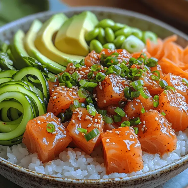 Um die würzigen Thunfisch Sushi-Schalen zuzubereiten, benötigen Sie eine Auswahl an frischen und geschmackvollen Zutaten. Hier sind die Hauptbestandteile im Detail:
