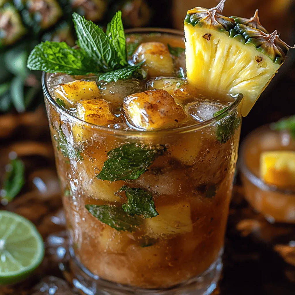 In der Welt der erfrischenden Getränke gibt es nichts Besseres als einen tropischen Mojito-Mocktail, der die Sinne belebt und den Gaumen verwöhnt. Der Ananas-Minze-Mojito ist nicht nur ein Genuss für die Augen mit seinem leuchtenden Gelb und dem frischen Grün, sondern auch ein geschmacklicher Hochgenuss. Dieser Mocktail vereint die süße Frische der Ananas mit der kühlen Note der Minze und bietet somit das perfekte Getränk für heiße Sommertage oder entspannte Abende. In diesem Artikel erfahren Sie, wie Sie diesen köstlichen Mocktail zubereiten können, während wir die gesundheitlichen Vorteile der Zutaten sowie Tipps zur perfekten Präsentation und zu Variationen des Rezepts erkunden.