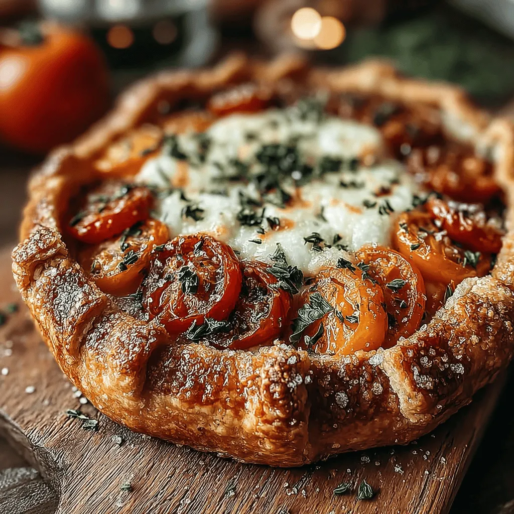 Um eine schmackhafte rustikale Tomaten-Galette zuzubereiten, benötigen Sie frische Zutaten von bester Qualität. Hier sind die einzelnen Komponenten, die Sie benötigen: