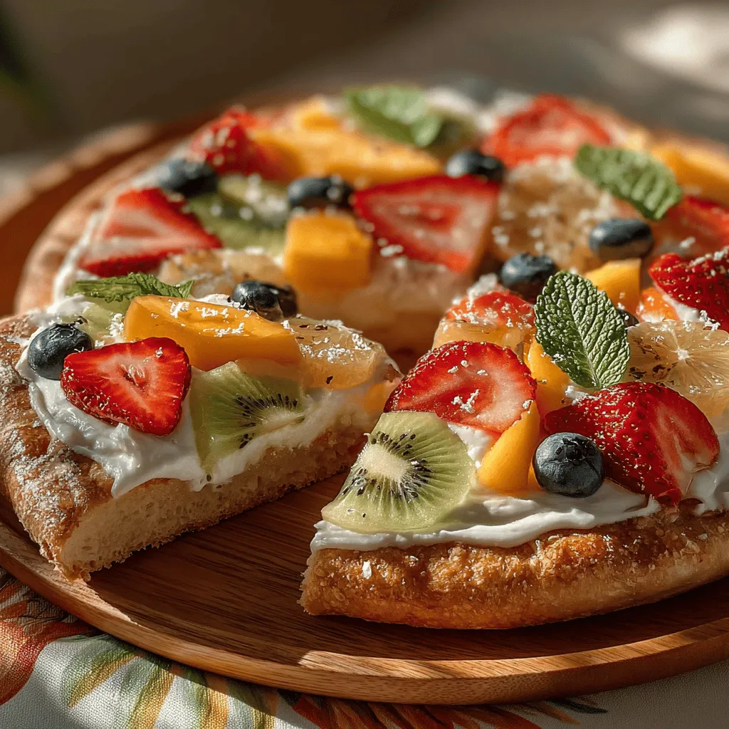 In der warmen Jahreszeit sind einfache und köstliche Rezepte gefragt, die nicht nur schnell zubereitet sind, sondern auch eine erfrischende Geschmacksexplosion bieten. Die Sonnenverwöhnte Sommerfruchtpizza ist genau das richtige Gericht, um die sonnigen Tage in vollen Zügen zu genießen. Diese fruchtige Pizza kombiniert einen weichen, süßen Teig mit einem cremigen Frischkäse-Frosting und einer bunten Auswahl an saftigen Früchten. Perfekt für Grillabende, Picknicks oder einfach als süße Leckerei für die Familie – dieses Rezept bringt Farbe und Freude auf den Tisch.