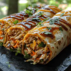 Die Grillzeit ist eine der besten Zeiten im Jahr, und wenn es um einfache, aber köstliche Rezepte geht, sind rauchige BBQ-Hühnchen-Wraps ganz oben auf der Liste. Diese Wraps sind nicht nur schnell zubereitet, sondern bieten auch eine wunderbare Kombination aus herzhaftem Hühnchen, würziger BBQ-Sauce und knackigem Coleslaw – perfekt für ein leichtes Abendessen oder ein geselliges Picknick mit Freunden und Familie. In diesem Artikel werden wir Ihnen Schritt für Schritt zeigen, wie Sie diese köstlichen Wraps zubereiten können, damit Sie in kürzester Zeit ein schmackhaftes Gericht auf den Tisch bringen.