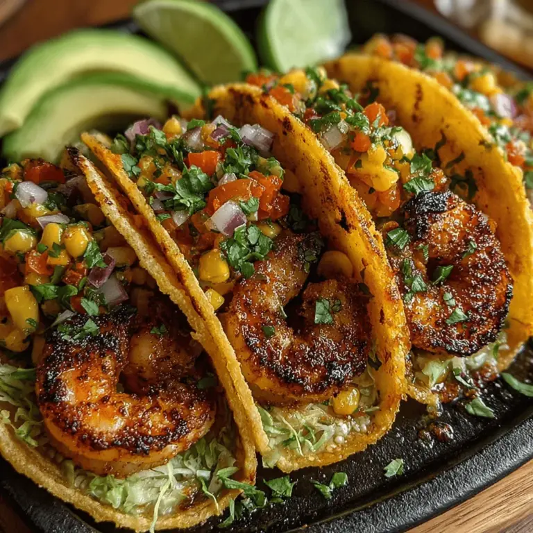 Tacos sind ein fester Bestandteil der mexikanischen Küche und erfreuen sich weltweit großer Beliebtheit. Besonders die Zubereitung mit frischen Zutaten und intensiven Aromen macht Tacos zu einem beliebten Gericht für Familienessen, Grillpartys und gesellige Abende mit Freunden. In diesem Rezept für Zesty Gegrillte Garnelen- und Mais-Tacos entdecken Sie, wie Sie mit einfachen, aber geschmackvollen Zutaten ein köstliches und gesundes Gericht zaubern können.