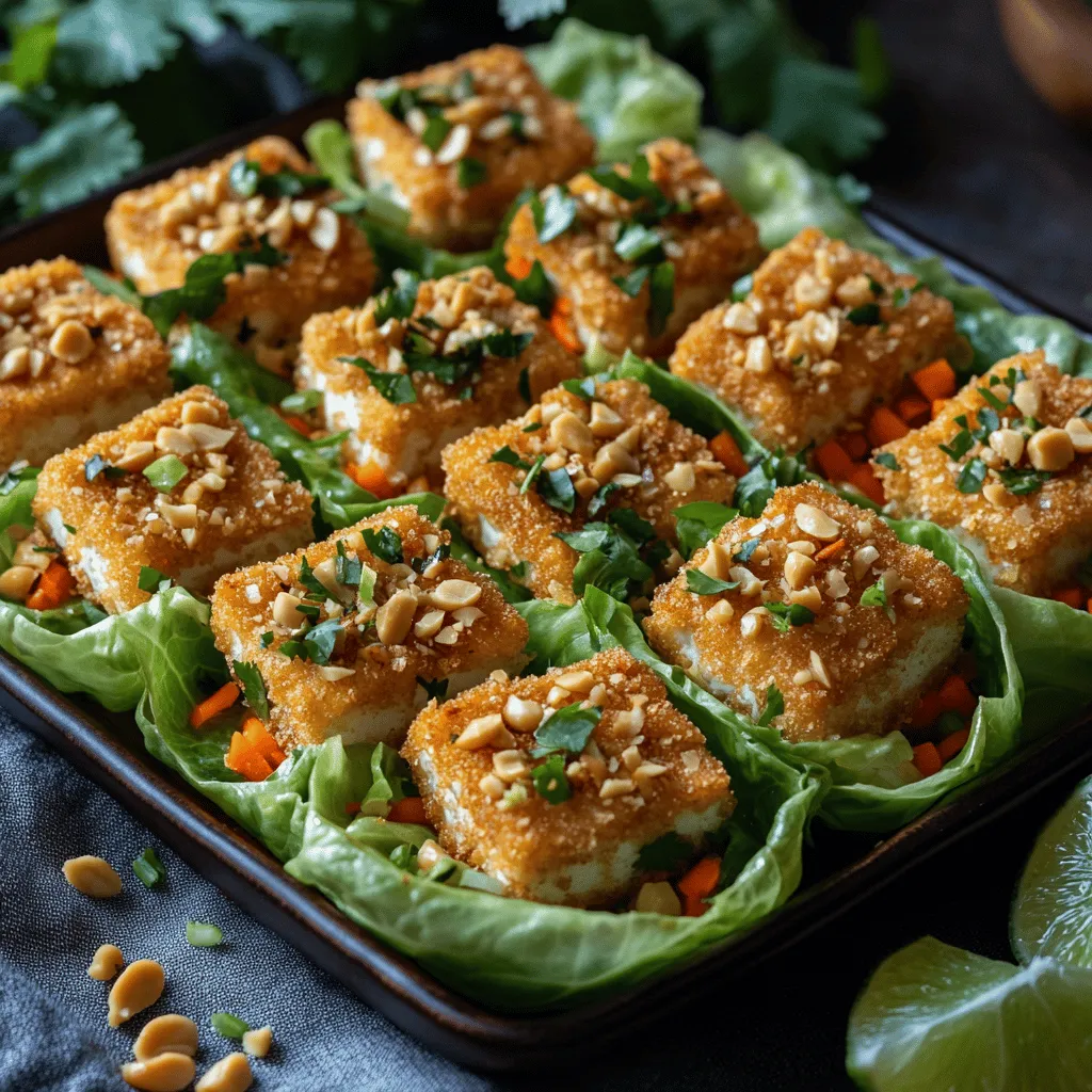 Willkommen zu einem köstlichen und gesunden Rezept, das nicht nur den Gaumen erfreut, sondern auch die Augen anspricht: Knusprige Tofu-Erdnuss-Lattich-Schalen! Dieses Gericht ist die perfekte Kombination aus frischen Zutaten, knusprigem Tofu und einer köstlichen Soße, die alles zusammenbindet. In einer Welt, in der viele von uns versuchen, bewusstere Entscheidungen beim Essen zu treffen, sind hausgemachte Gerichte nicht nur eine Möglichkeit, die Kontrolle über die Zutaten zu behalten, sondern auch eine Gelegenheit, kreativ in der Küche zu sein.