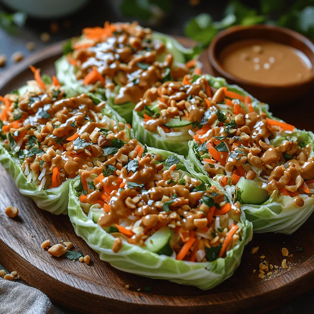 Knusprige Thai Erdnuss-Kohlwickel sind nicht nur ein Fest für die Augen, sondern auch für den Gaumen. Diese frischen und knusprigen Wraps sind nicht nur gesund, sondern auch unglaublich vielseitig. Ursprünglich aus der thailändischen Küche stammend, erfreuen sie sich weltweit großer Beliebtheit. Die Kombination aus knackigem Gemüse, zarter Erdnusssauce und dem einzigartigen Geschmack des Napa-Kohls macht diese Gerichte zu einem absoluten Hit, egal ob als Vorspeise oder leichtes Hauptgericht.